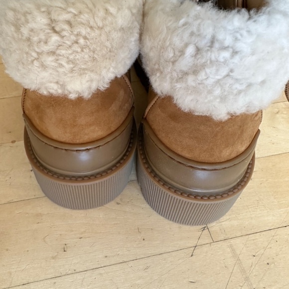 NEW M.gemi Alpine Due Shearling ankle boot, 36/6. GD1024 - Picture 8 of 8